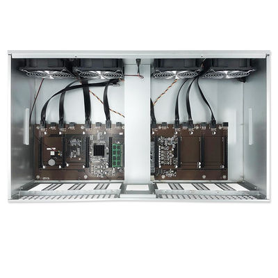 OEM di Rig portafoto Gpu estrazione Case di estrazione minatorearia 6gpu nuovo per la carta grafica di Atx