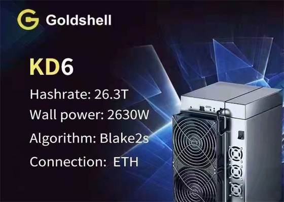 server del minatore 26.3TH/S Goldshell KD6 di 2630W Asic KDA