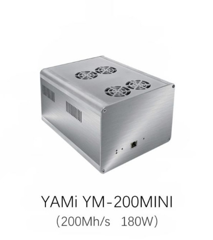 2022 di YAMI Tech ETH ecc Asic MINI 200M 180W Ethash estrazioni minerarie nuovissime del minatore YM-200